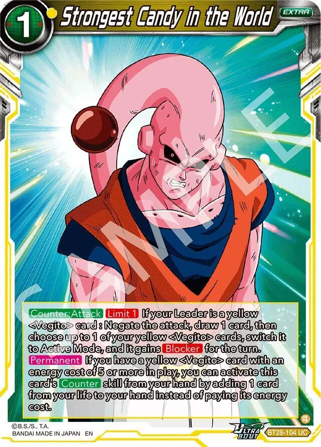 Strongest Candy in the World — Prismatic Clash — Dragon Ball Super: Masters