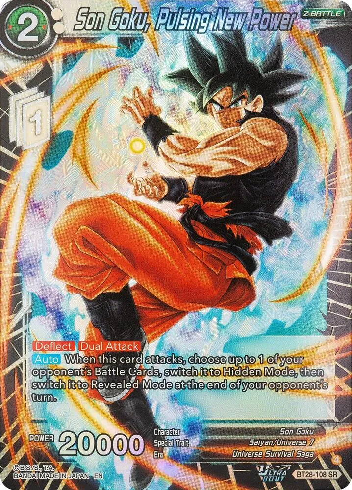 Son Goku, Pulsing New Power — Prismatic Clash — Dragon Ball Super: Masters