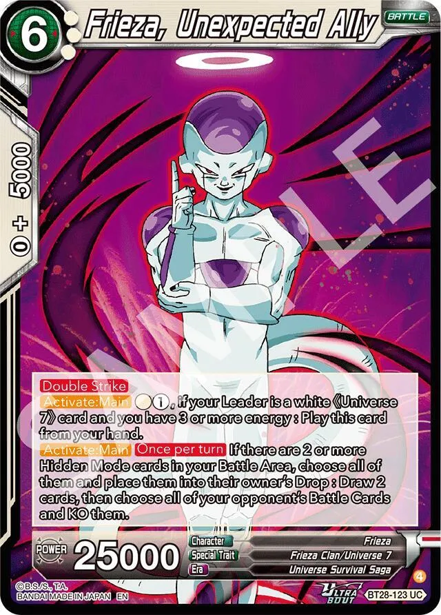 Frieza, Unexpected Ally — Prismatic Clash — Dragon Ball Super: Masters