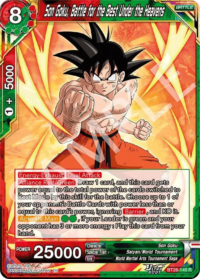 Son Goku, Battle for the Best Under the Heavens — Prismatic Clash — Dragon Ball Super: Masters
