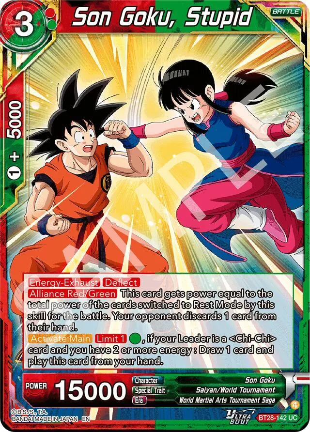 Son Goku, Stupid — Prismatic Clash — Dragon Ball Super: Masters