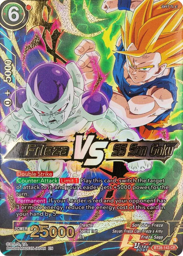 Frieza VS SS Son Goku — Prismatic Clash — Dragon Ball Super: Masters