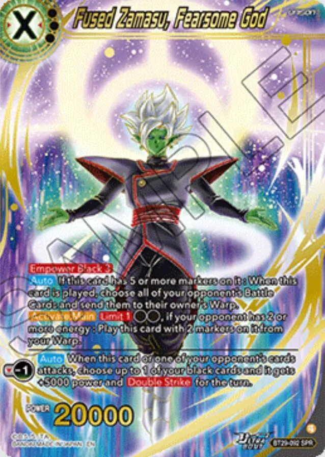 Fused Zamasu, Fearsome God (SPR) — Fearsome Rivals — Dragon Ball Super: Masters
