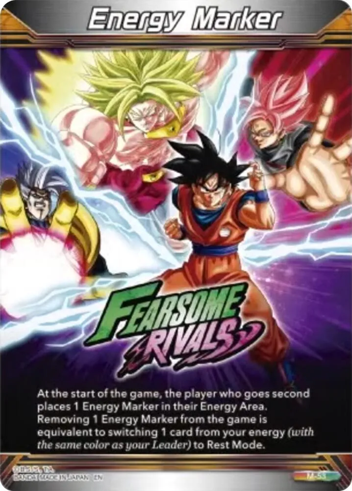 Energy Marker - Fearsome Rivals (M-53) — Three Glorious Fighters — Dragon Ball Super: Masters
