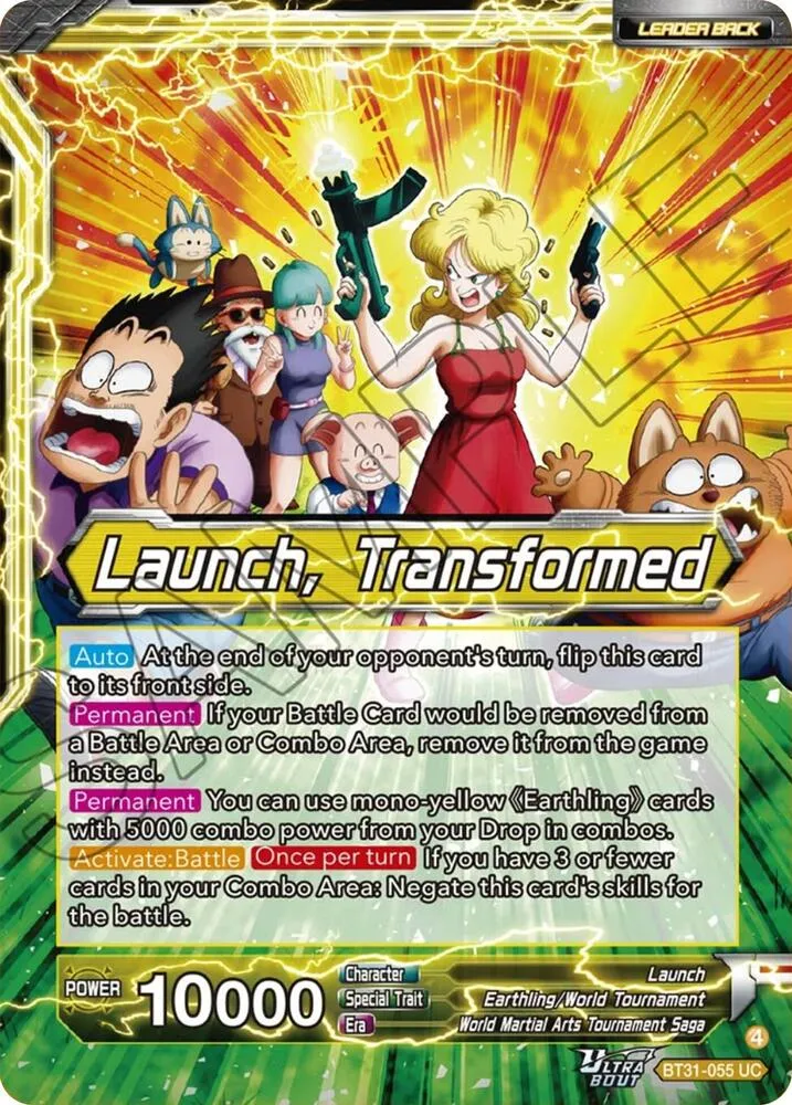Launch // Launch, Transformed — Impact Beyond Dimensions — Dragon Ball Super: Masters