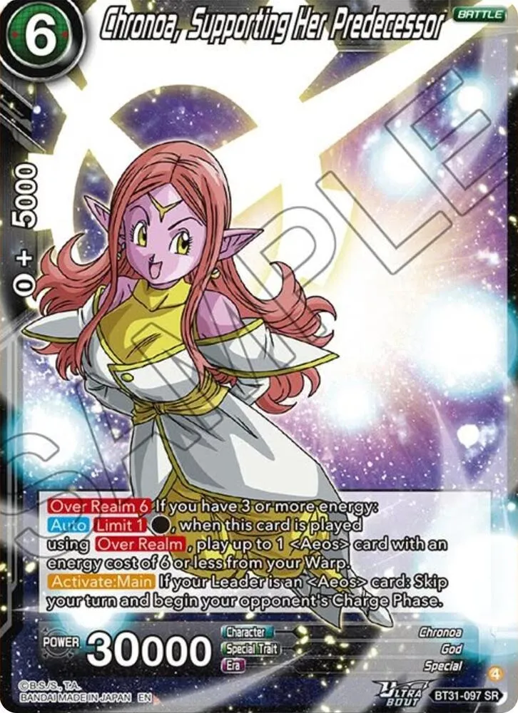 Chronoa, Supporting Her Predecessor — Impact Beyond Dimensions — Dragon Ball Super: Masters