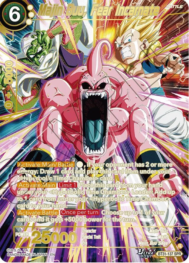 Majin Buu, Fear Incarnate (SPR) — Impact Beyond Dimensions — Dragon Ball Super: Masters