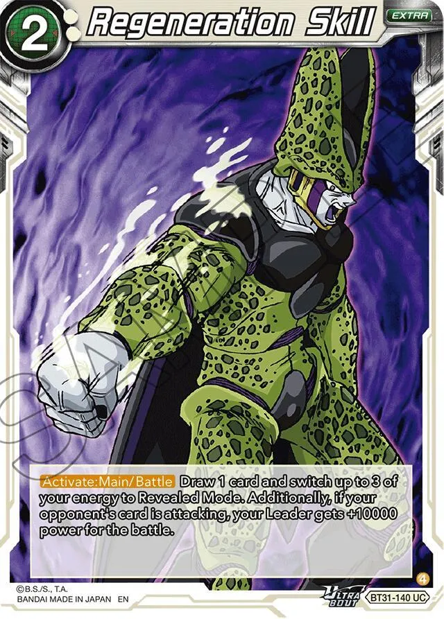 Regeneration Skill — Impact Beyond Dimensions — Dragon Ball Super: Masters