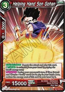 Helping Hand Son Gohan — Assault of the Saiyans — Dragon Ball Super: Masters