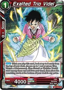 Exalted Trio Videl — Assault of the Saiyans — Dragon Ball Super: Masters
