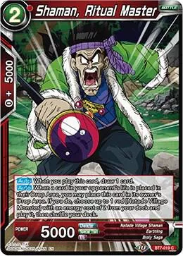 Shaman, Ritual Master — Assault of the Saiyans — Dragon Ball Super: Masters