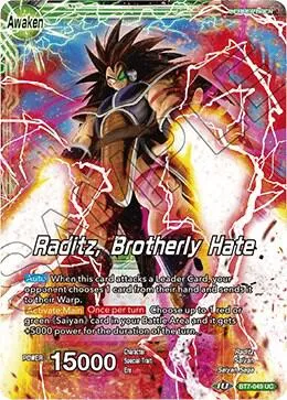 Raditz // Raditz, Brotherly Hate — Assault of the Saiyans — Dragon Ball Super: Masters