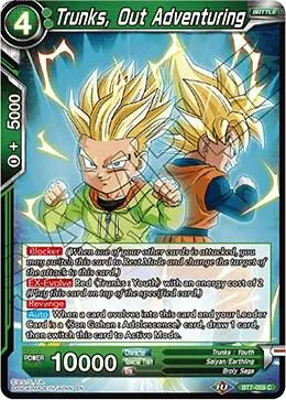 Trunks, Out Adventuring — Assault of the Saiyans — Dragon Ball Super: Masters