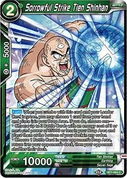 Sorrowful Strike Tien Shinhan — Assault of the Saiyans — Dragon Ball Super: Masters