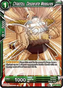 Chiaotzu, Desperate Measures — Assault of the Saiyans — Dragon Ball Super: Masters