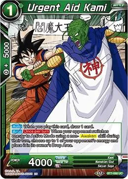 Urgent Aid Kami — Assault of the Saiyans — Dragon Ball Super: Masters