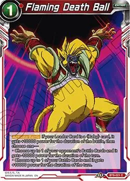 Flaming Death Ball — Malicious Machinations — Dragon Ball Super: Masters