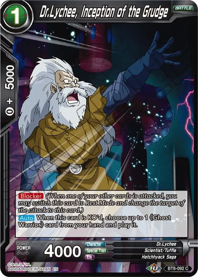Dr.Lychee, Inception of the Grudge — Malicious Machinations — Dragon Ball Super: Masters