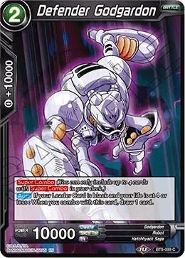 Defender Godgardon — Malicious Machinations — Dragon Ball Super: Masters