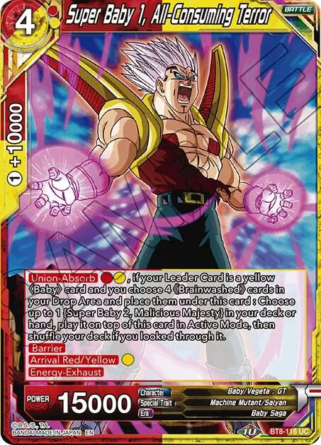 Super Baby 1, All-Consuming Terror — Malicious Machinations — Dragon Ball Super: Masters