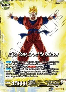 Son Gohan // SS Son Gohan, Hope of the Resistance — Supreme Rivalry — Dragon Ball Super: Masters
