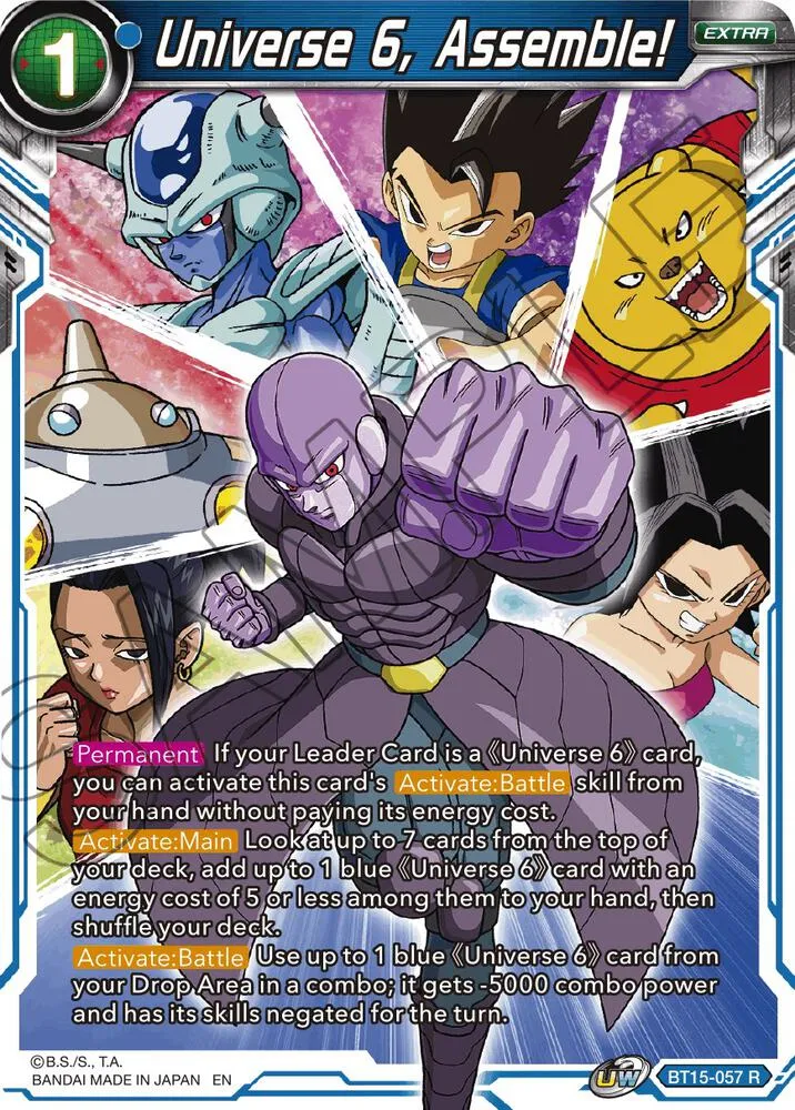 Universe 6, Assemble! — Saiyan Showdown — Dragon Ball Super: Masters
