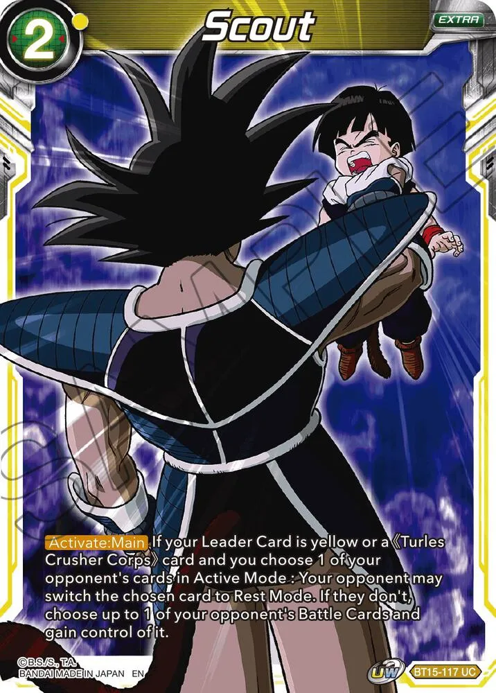 Scout — Saiyan Showdown — Dragon Ball Super: Masters