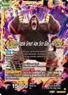 Product image for Son Goku // Uncontrollable Great Ape Son Goku Returns (Silver Foil)