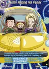 Product image for Krillin Helping His Family (Silver Foil)