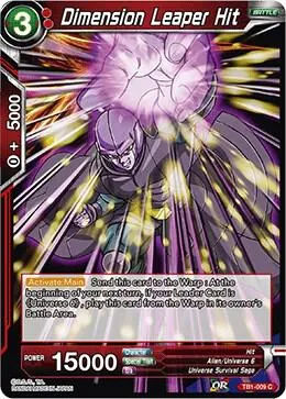 Dimension Leaper Hit — Tournament of Power — Dragon Ball Super: Masters