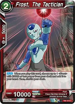 Frost, The Tactician — Tournament of Power — Dragon Ball Super: Masters