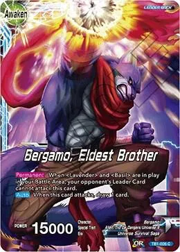 Bergamo // Bergamo, Eldest Brother — Tournament of Power — Dragon Ball Super: Masters