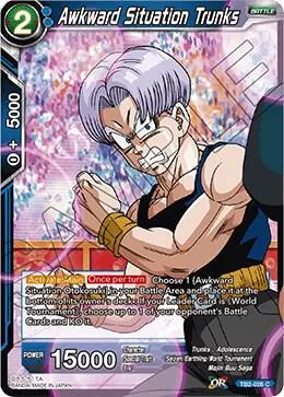 Awkward Situation Trunks — World Martial Arts Tournament — Dragon Ball Super: Masters
