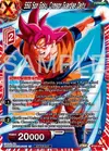 Product image for SSG Son Goku, Crimson Guardian Deity (Championship 2024 Finals Zenkai Pack)