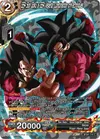 Product image for SS4 Son Goku & SS4 Vegeta, Combination of Techniques (Collector Booster Silver)