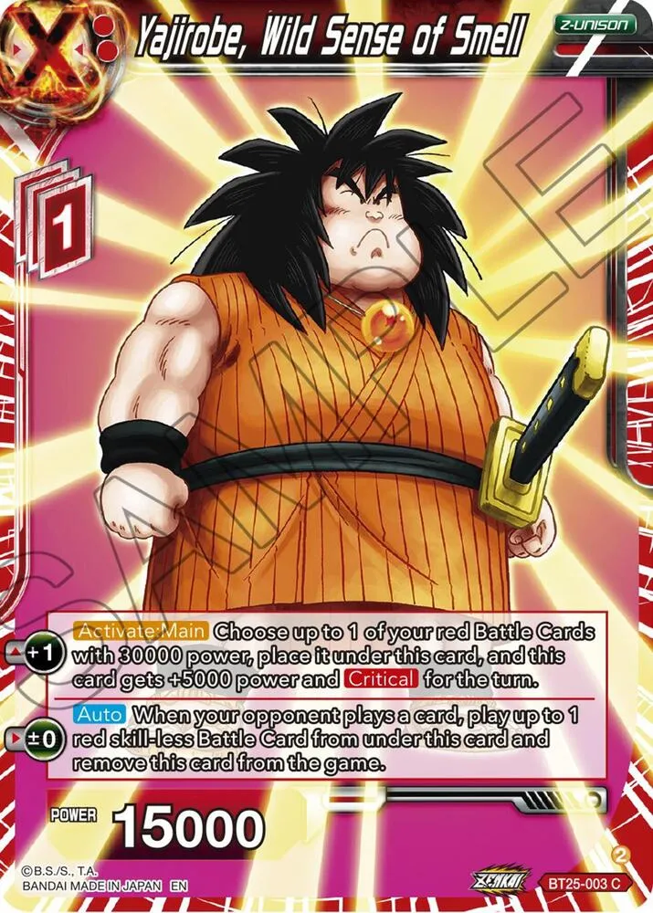 Yajirobe, Wild Sense of Smell — Legend of the Dragon Balls — Dragon Ball Super: Masters