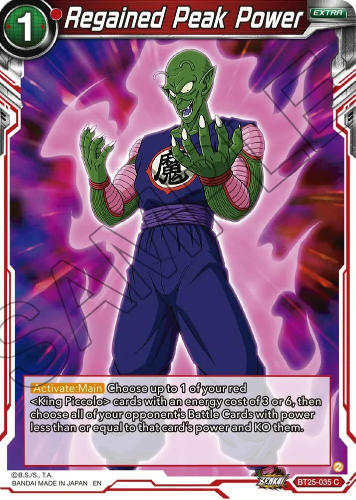 Regained Peak Power — Legend of the Dragon Balls — Dragon Ball Super: Masters