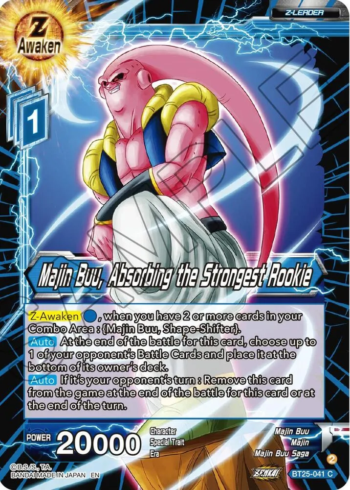 Majin Buu, Absorbing the Strongest Rookie — Legend of the Dragon Balls — Dragon Ball Super: Masters