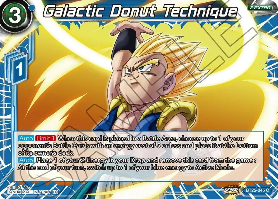 Galactic Donut Technique from Legend of the Dragon Balls - Dragon Ball Super: Masters
