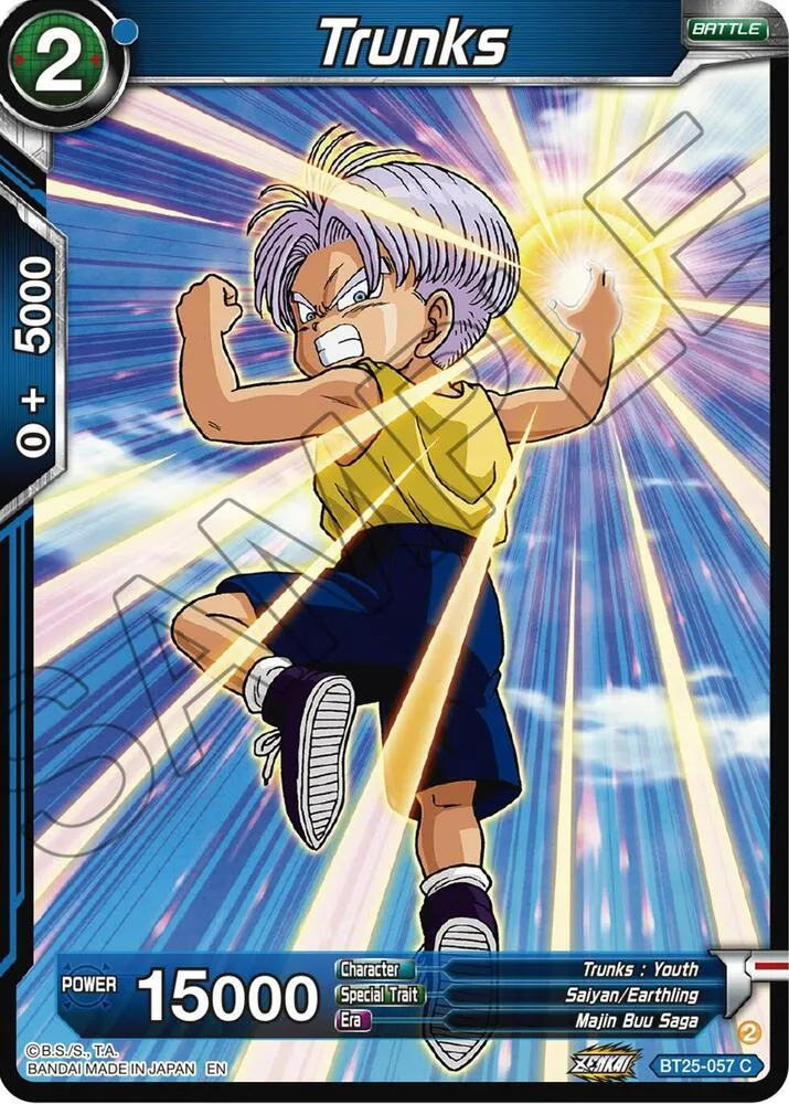 Trunks from Legend of the Dragon Balls - Dragon Ball Super: Masters