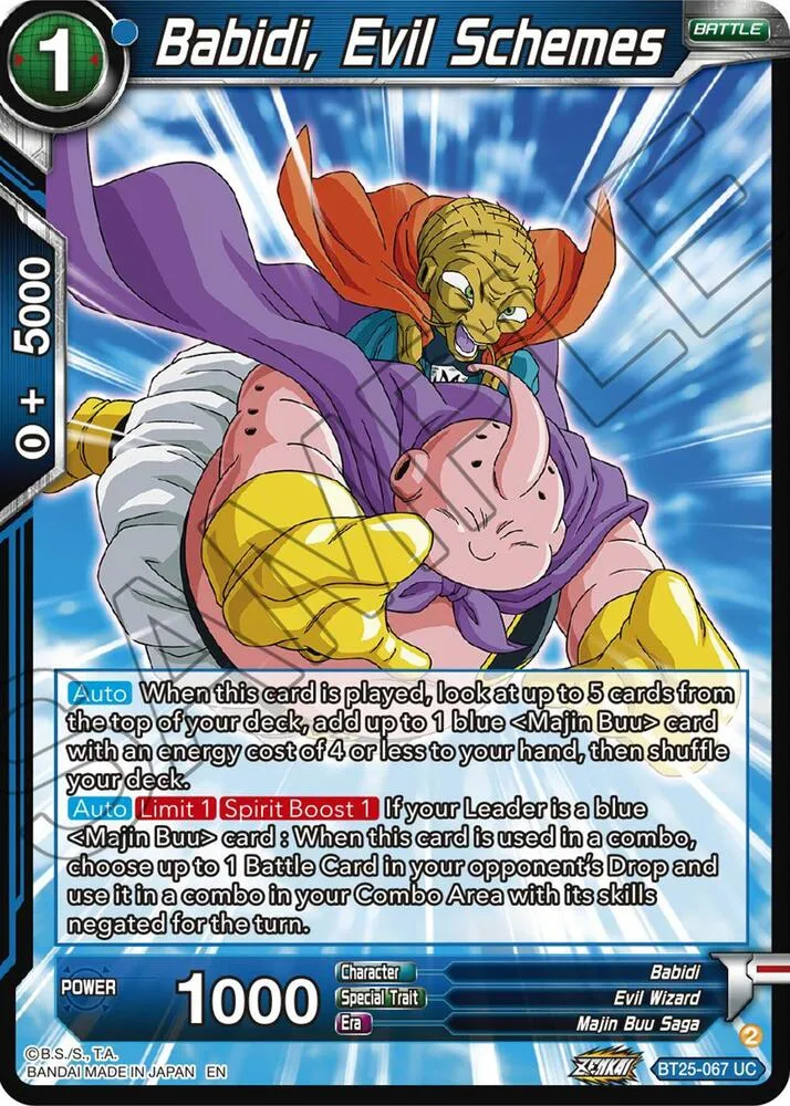Babidi, Evil Schemes — Legend of the Dragon Balls — Dragon Ball Super: Masters
