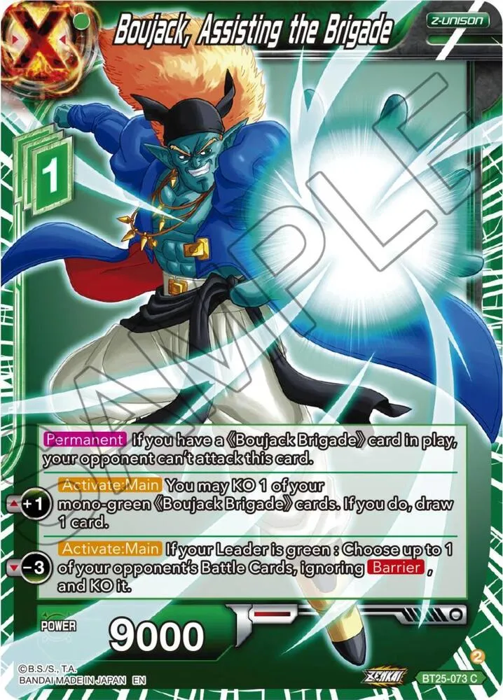Boujack, Assisting the Brigade — Legend of the Dragon Balls — Dragon Ball Super: Masters