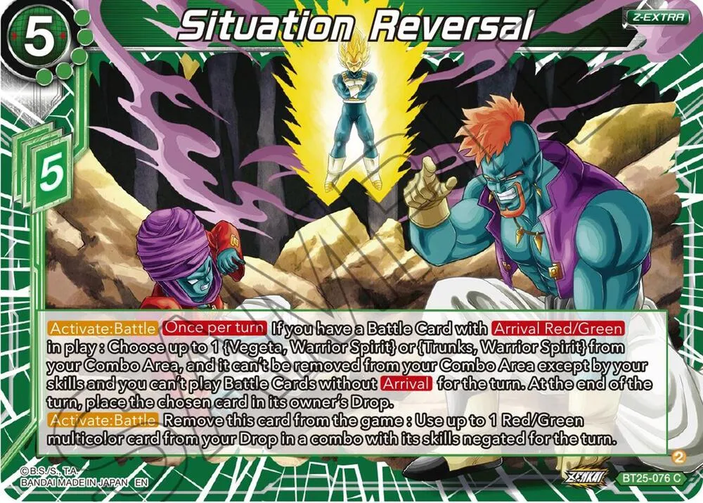 Situation Reversal — Legend of the Dragon Balls — Dragon Ball Super: Masters
