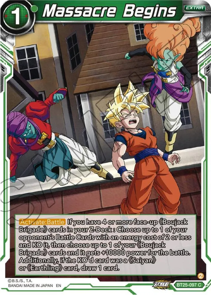 Massacre Begins from Legend of the Dragon Balls - Dragon Ball Super: Masters