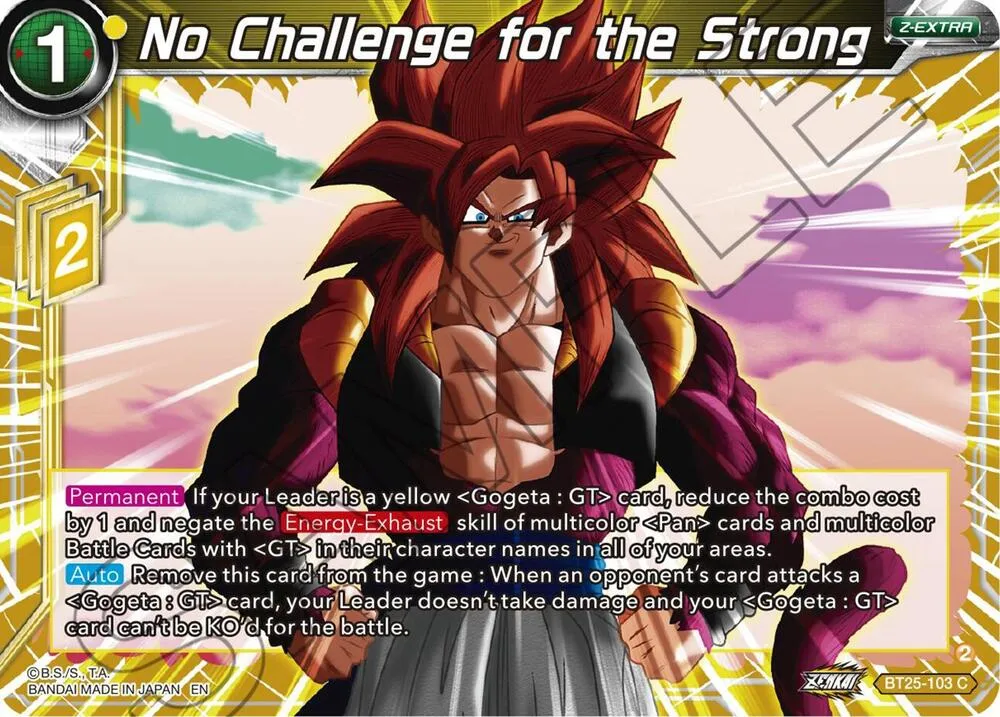 No Challenge for the Strong — Legend of the Dragon Balls — Dragon Ball Super: Masters