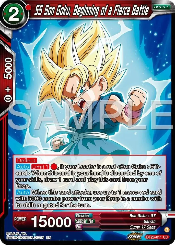 SS Son Goku, Beginning of a Fierce Battle — Ultimate Advent — Dragon Ball Super: Masters