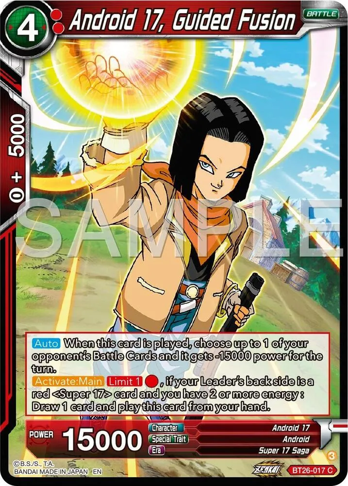 Android 17, Guided Fusion — Ultimate Advent — Dragon Ball Super: Masters