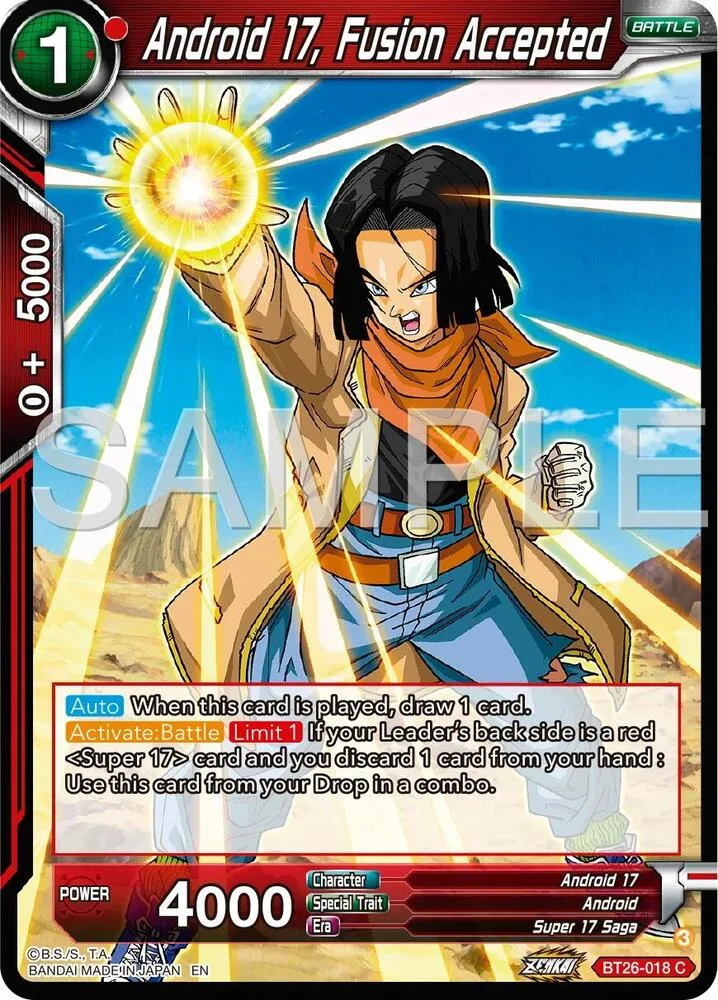 Android 17, Fusion Accepted — Ultimate Advent — Dragon Ball Super: Masters