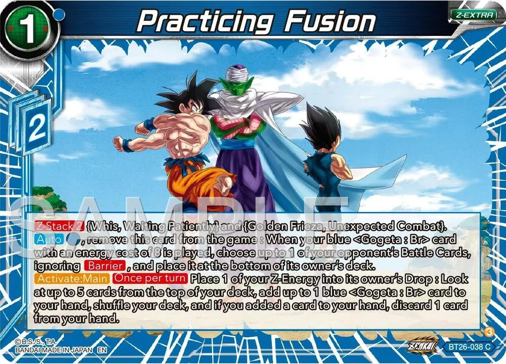 Practicing Fusion — Ultimate Advent — Dragon Ball Super: Masters