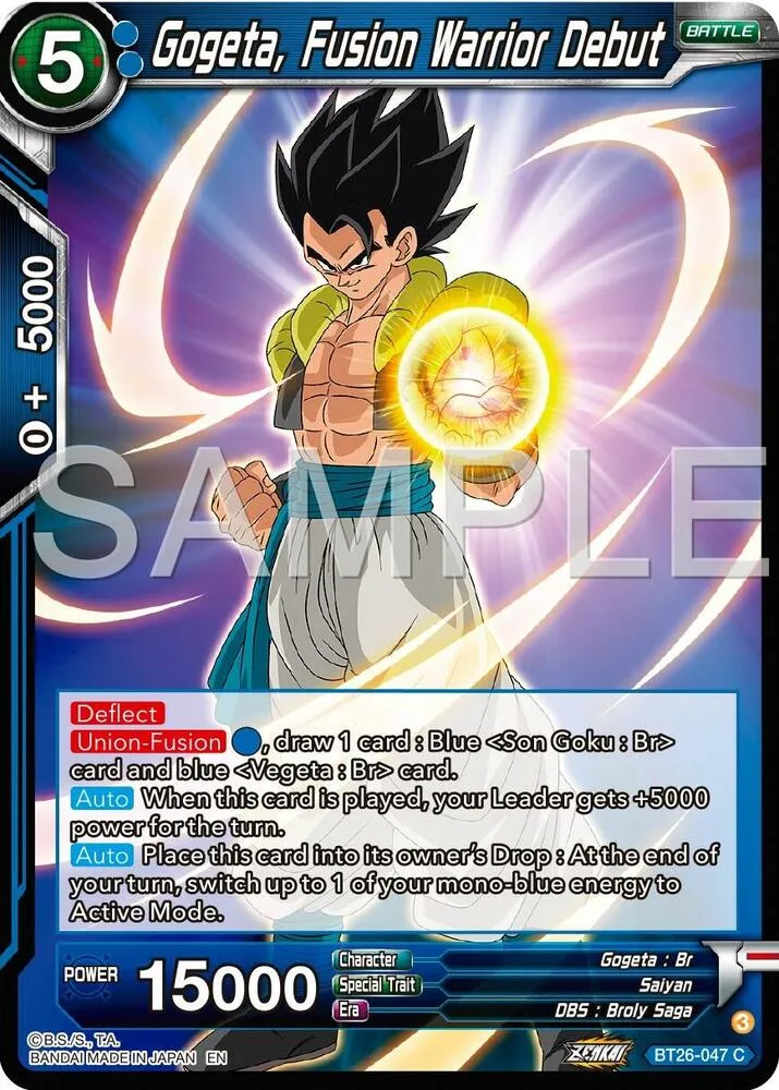 Gogeta, Fusion Warrior Debut — Ultimate Advent — Dragon Ball Super: Masters
